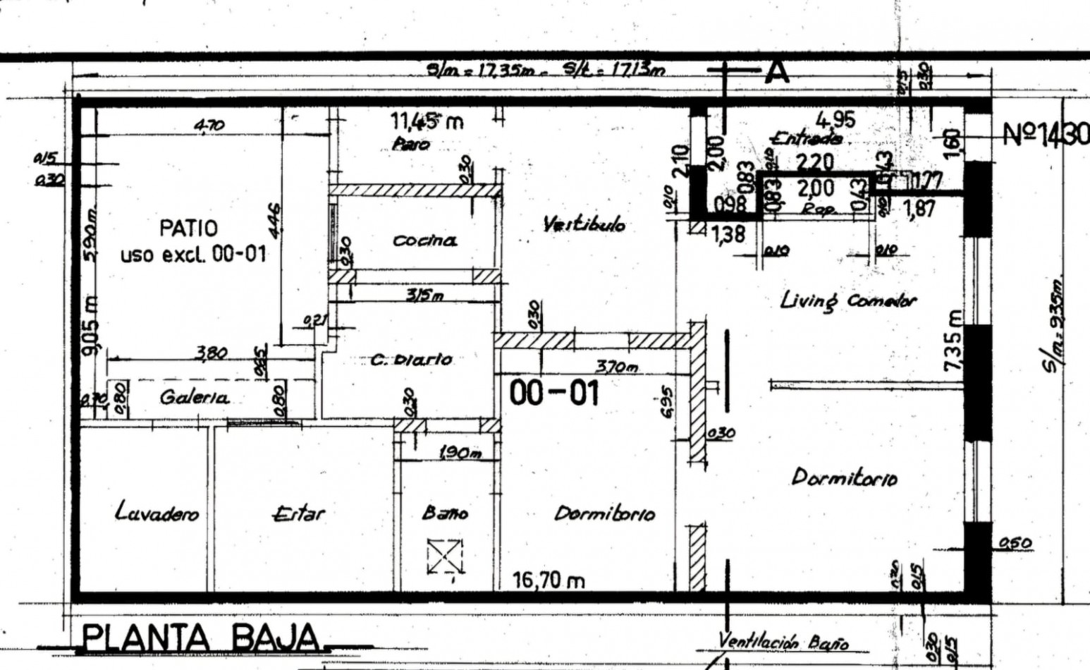 CASA PLANTA BAJA DE 2 o 3 DORMITORIOS Y PATIO