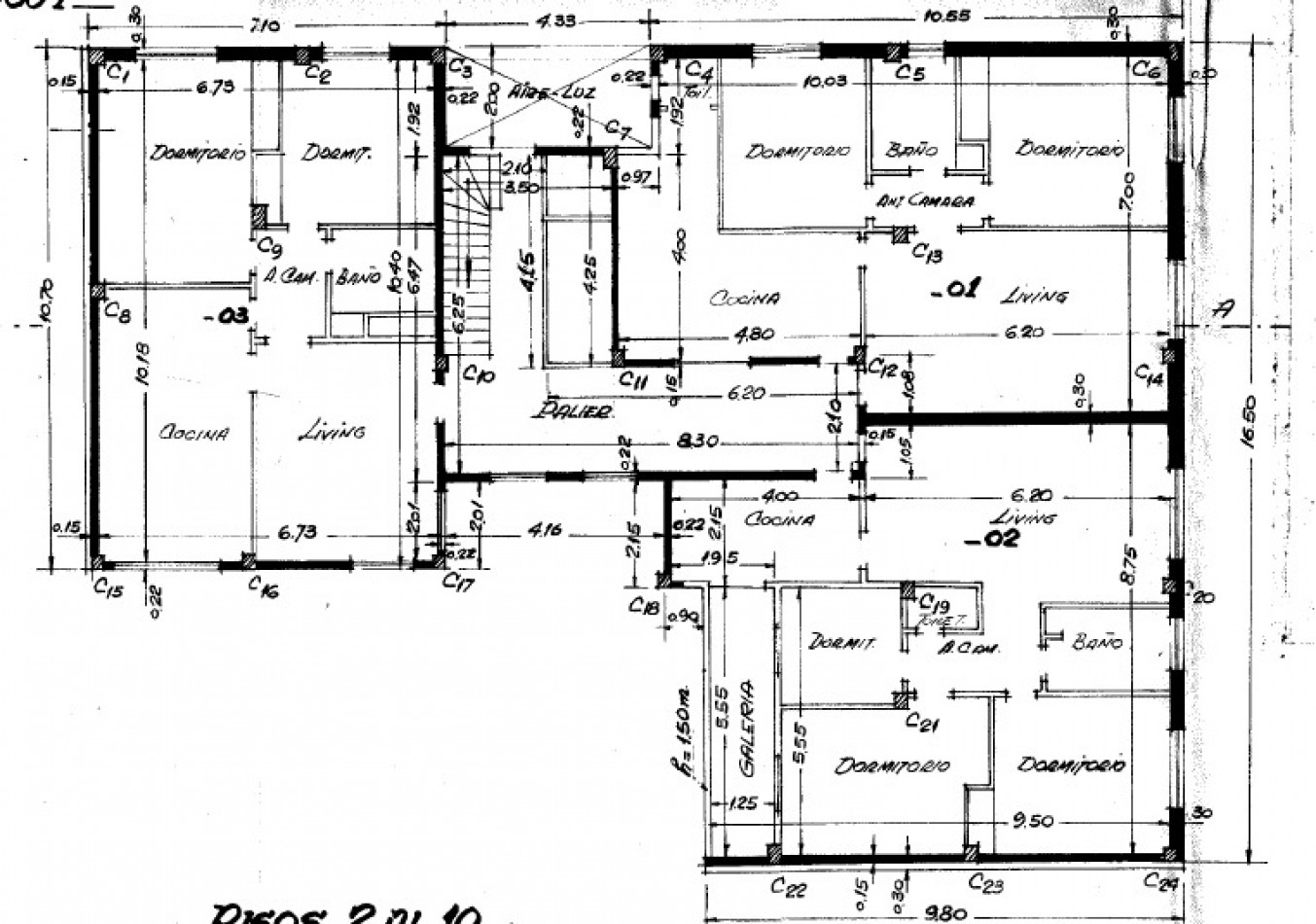 VENTA DEPARTAMENTO  2 o 3 DORMITORIOS EN SAN MARTIN Y GARAY a RECICLAR. OPORTUNIDAD DE INVERSION