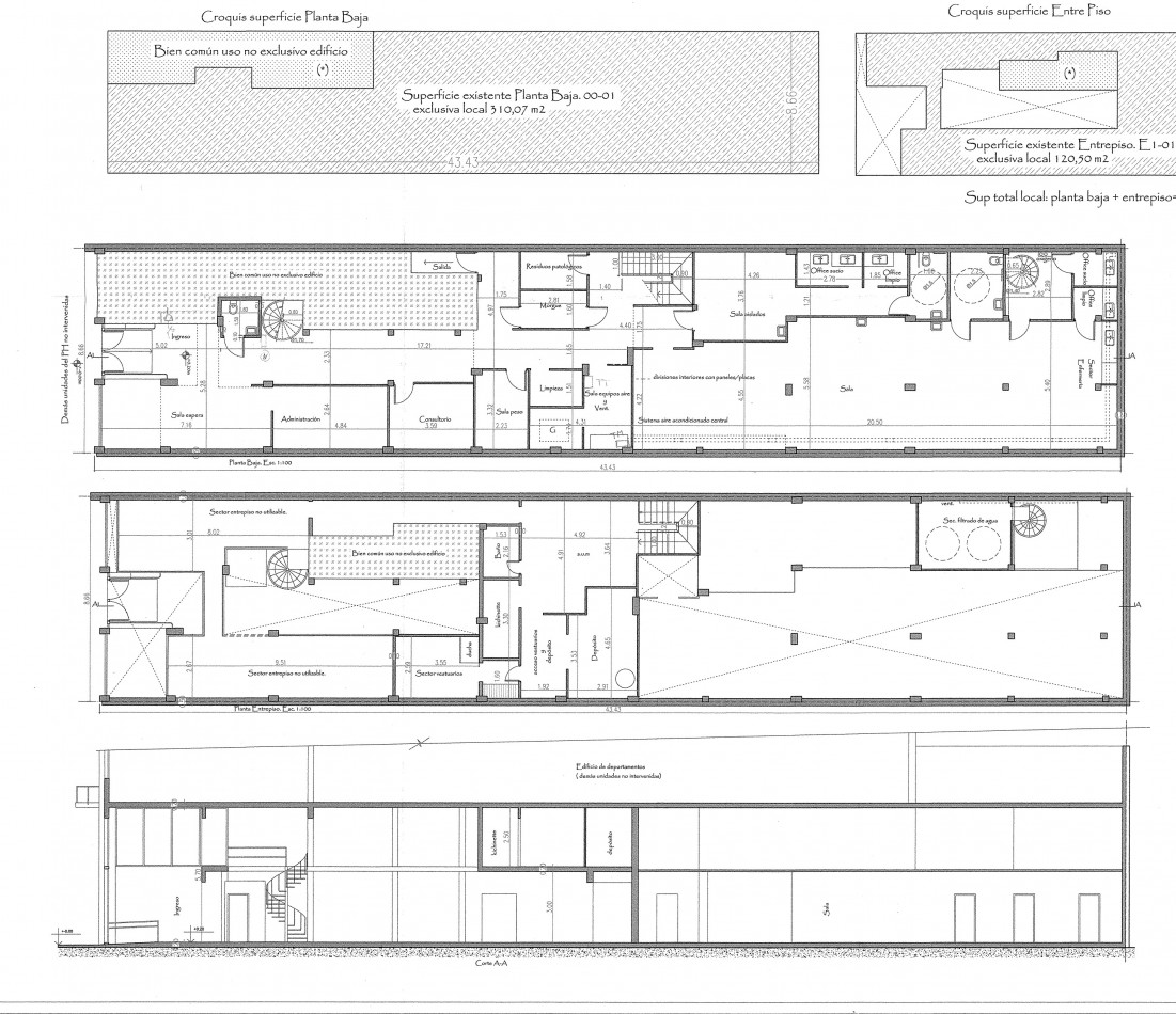 RETASADO LOCAL DE 430 m2 (815 US$/m2) A LA CALLE IDEAL INSTITUCIONES, COWORKING, ABOGADOS, CONSULTORIOS