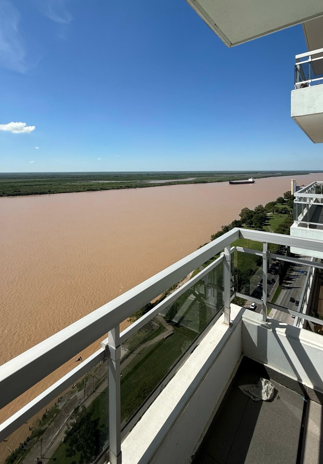 DEPARTAMENTO EN MAUI TERMINADO PISO 22 DE 1 DORMITORIO CON BALCON AL RIO Y COCHERA