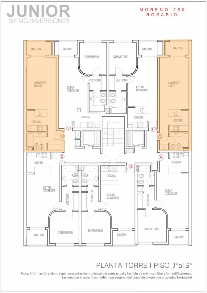 Departamentos a estrenar Moreno 250 opcion cochera