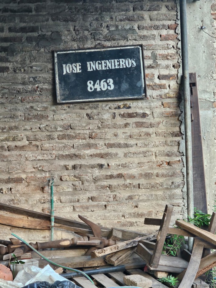 Gran terreno en Fisherton 12.5 x 75 con casa a terminar