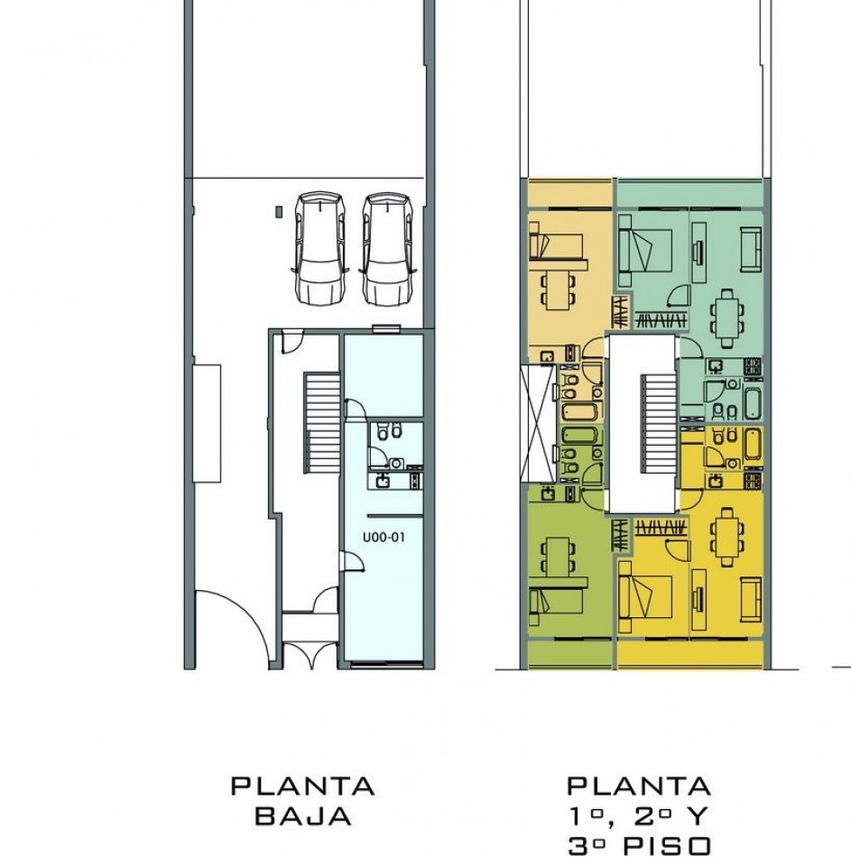 Dto 1 dorm Cochabamba y Necochea CON COCHERA