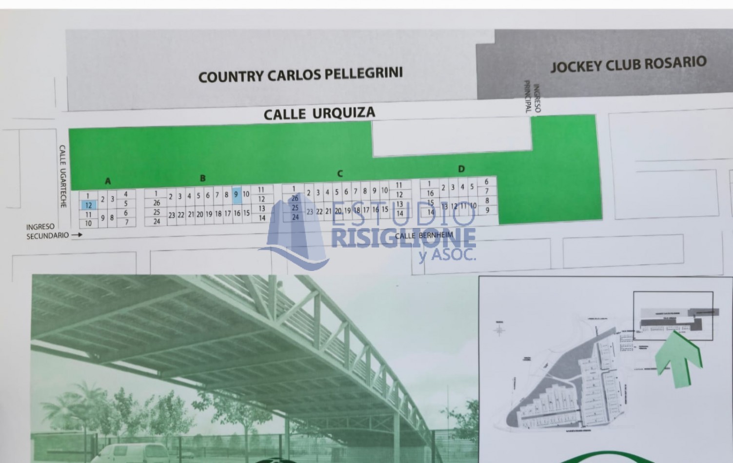 Venta Terreno Country Los Pasos barrio cerrado. Tenemos lotes en los 4 barrios.